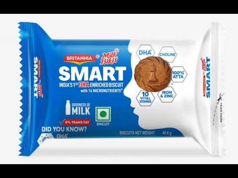 Milk Bikis Smart DHA Enriched Bisuit - 40.6g